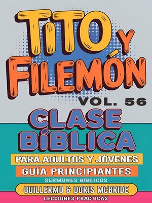cover image of Clase Bíblica para Adultos y Jóvenes Guía Principiantes--Tito y Filemón